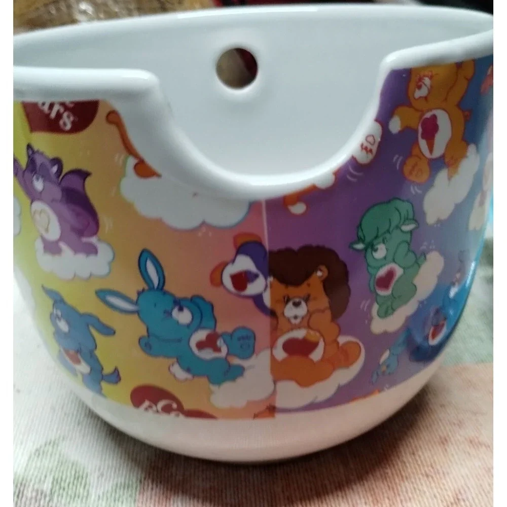 Care Bears CultureFly Ceramic Ramen Bowl and Spoon Set 18oz Multicolor 2024‎